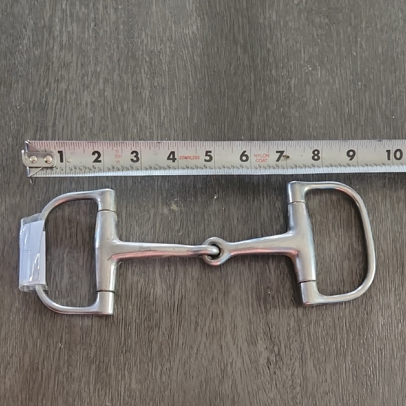 D Ring Smooth Thick Snaffle English Horse Bit - Picture 1 of 4